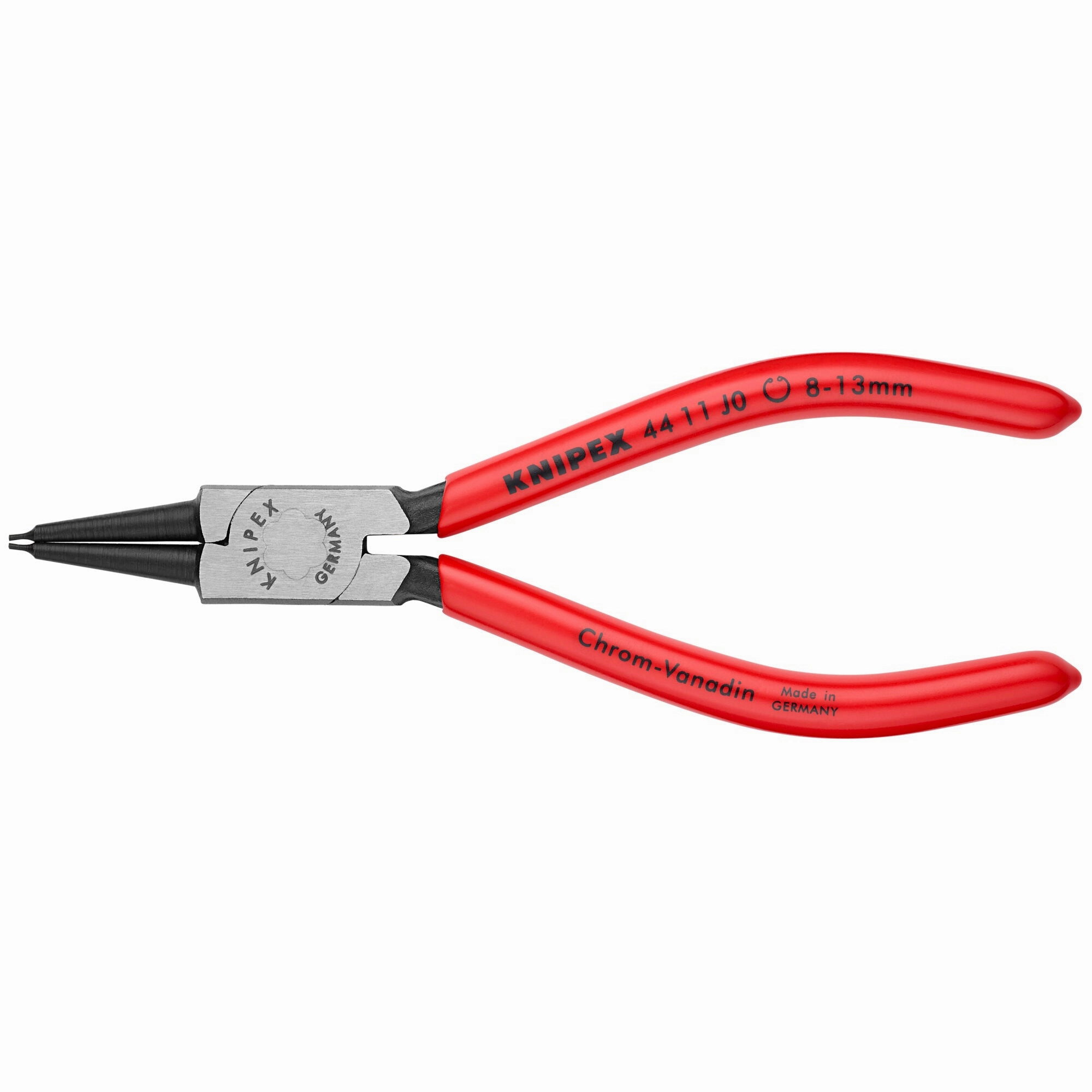 Knipex 9K 00 19 53 US 4 Pc Snap Ring Set In Tool Roll-Straight