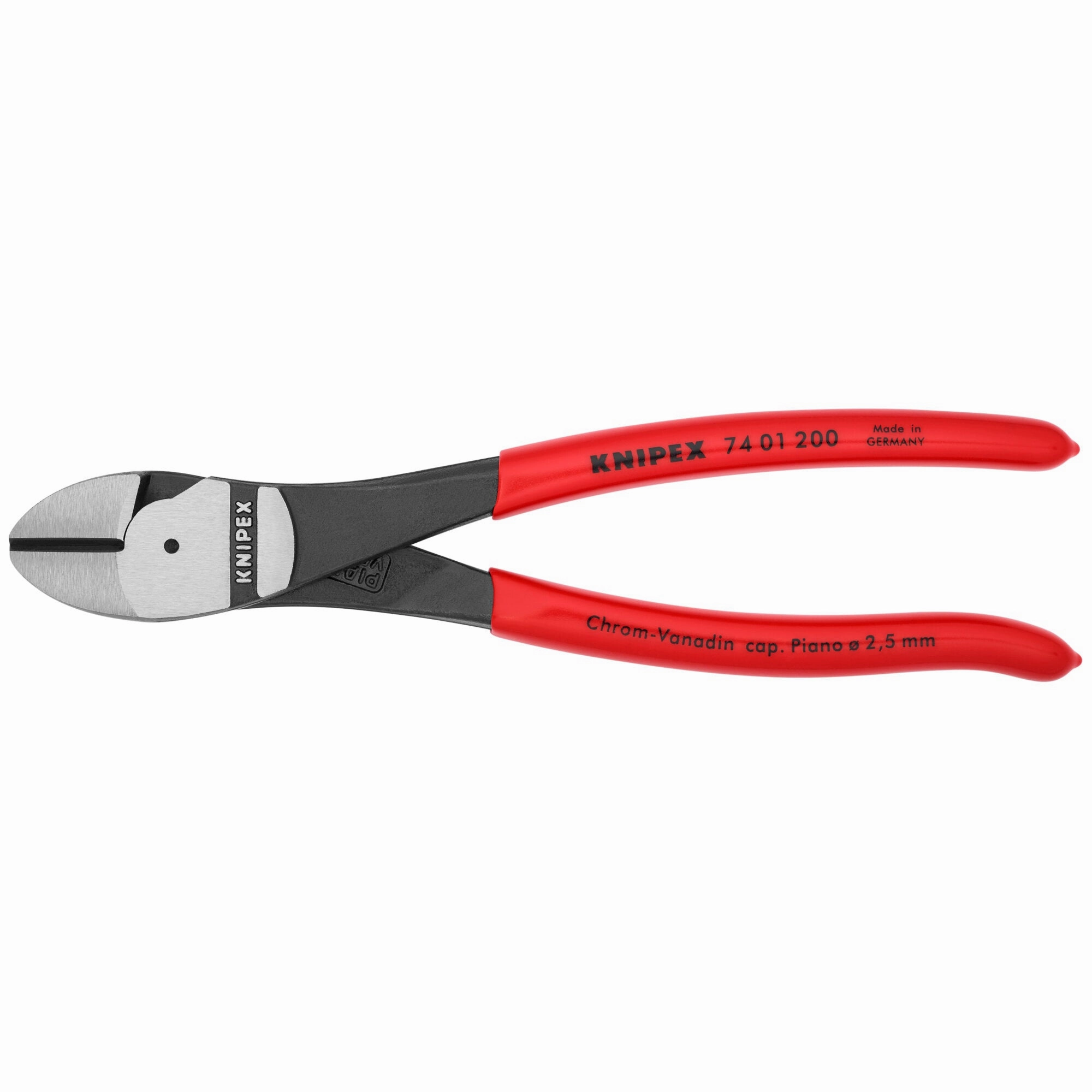 Knipex 9K 00 80 124 US 2 Pc Cobra and Diagonal Cutters Set with Keeper Pouch