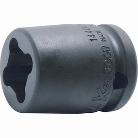 Ko-Ken 14400-14WN 1/2 Sq. Dr. Socket 14mm 4 point Length 38mm