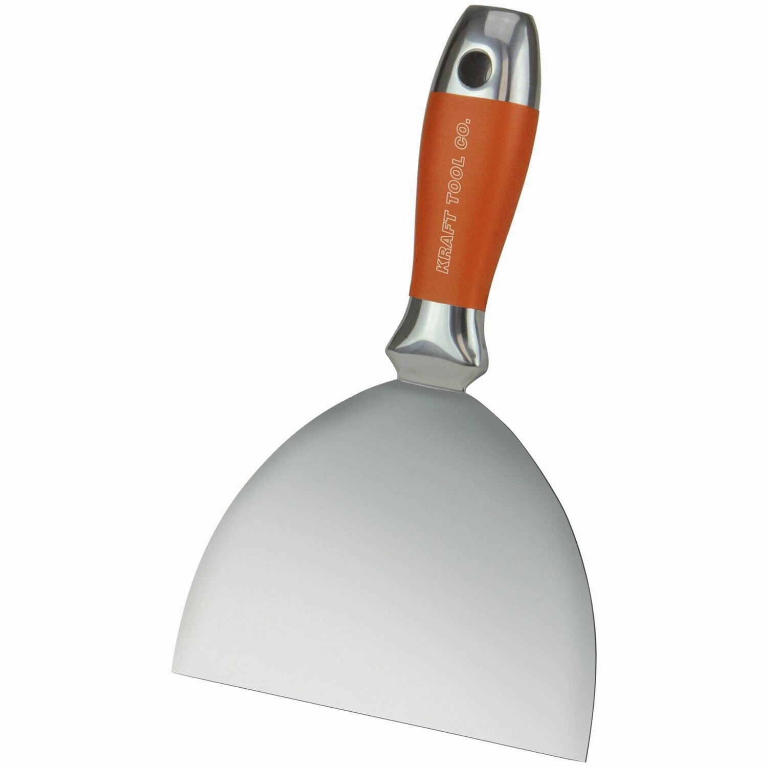 Kraft Tool DW733PFL Elite Series 6" All Stainless Steel Limber Joint Knife with Sure Grip Handle