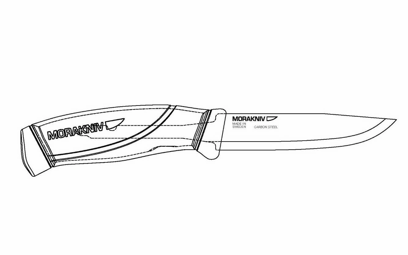 Mora All-Around Carbon Steel Knife