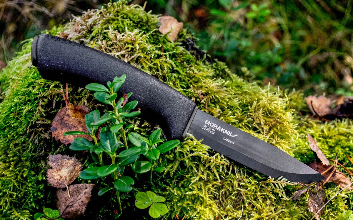 Mora Bushcraft Black Carbon Steel Knife