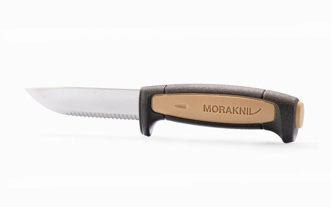 Mora Serrated Rope Knife ~ Stainless Steel