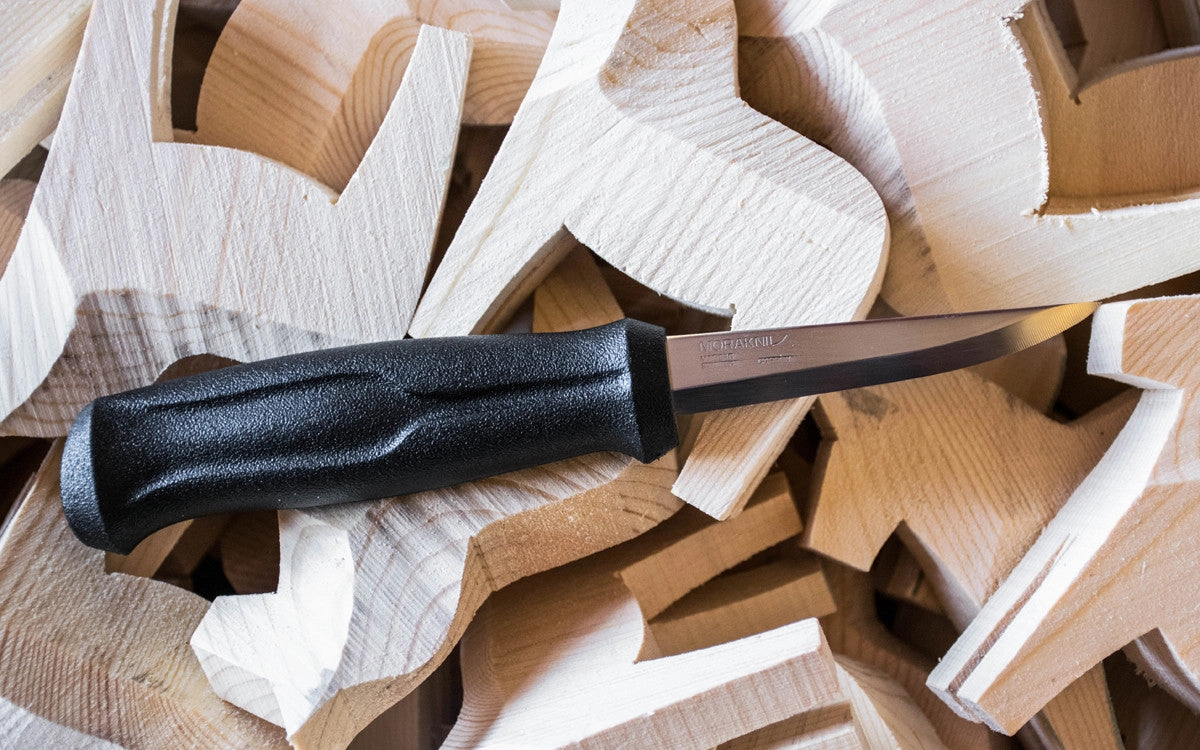 Mora Stainless Steel Knife ~ Wood Carving Basic
