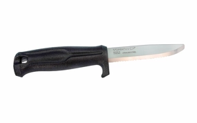Mora Stainless Steel Serrated Knife ~ Marine Rescue