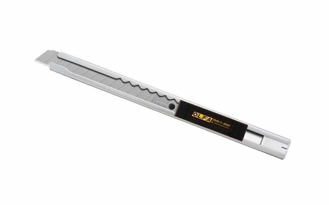 Olfa "SVR-1" Stainless Utility Knife - 9 mm Blade
