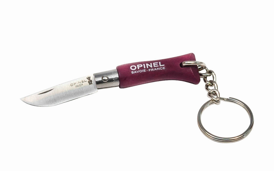 Opinel Mini No. 2 Stainless Steel Knife with Keychain