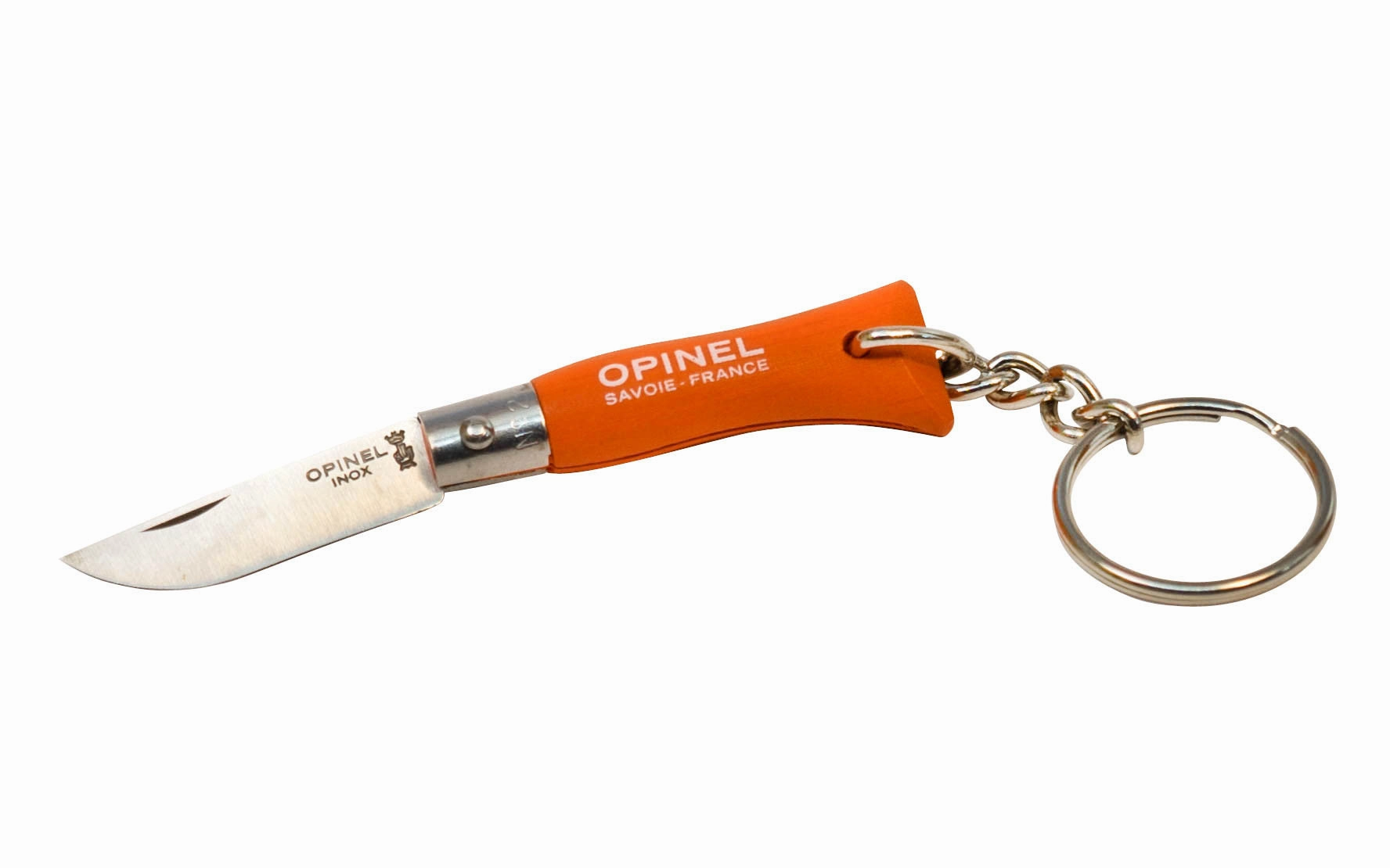 Opinel Mini No. 2 Stainless Steel Knife with Keychain