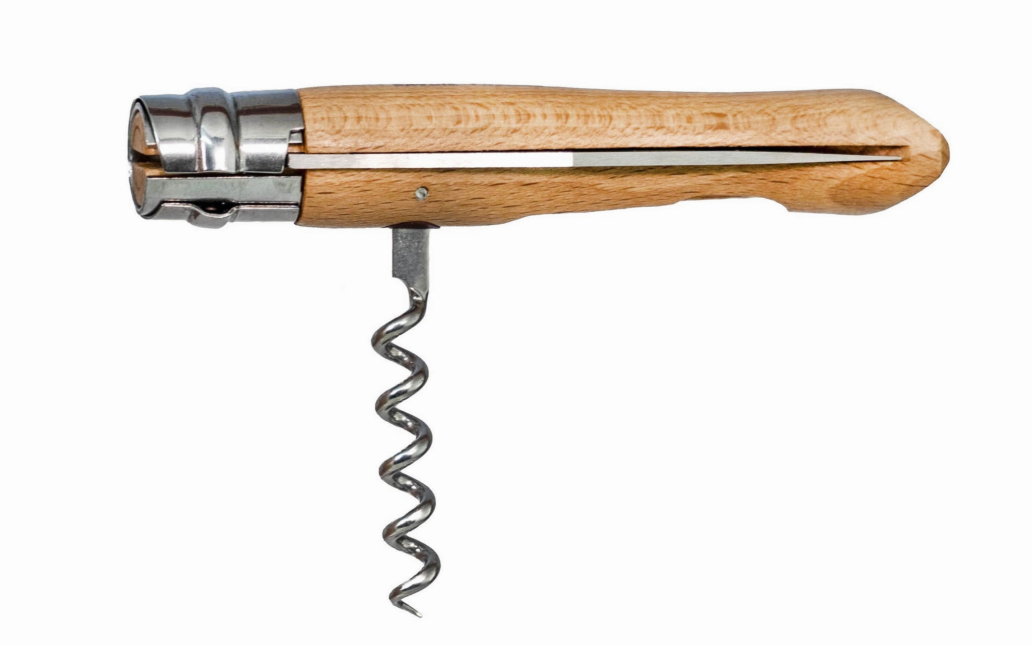 Opinel Stainless Steel Corkscrew Knife