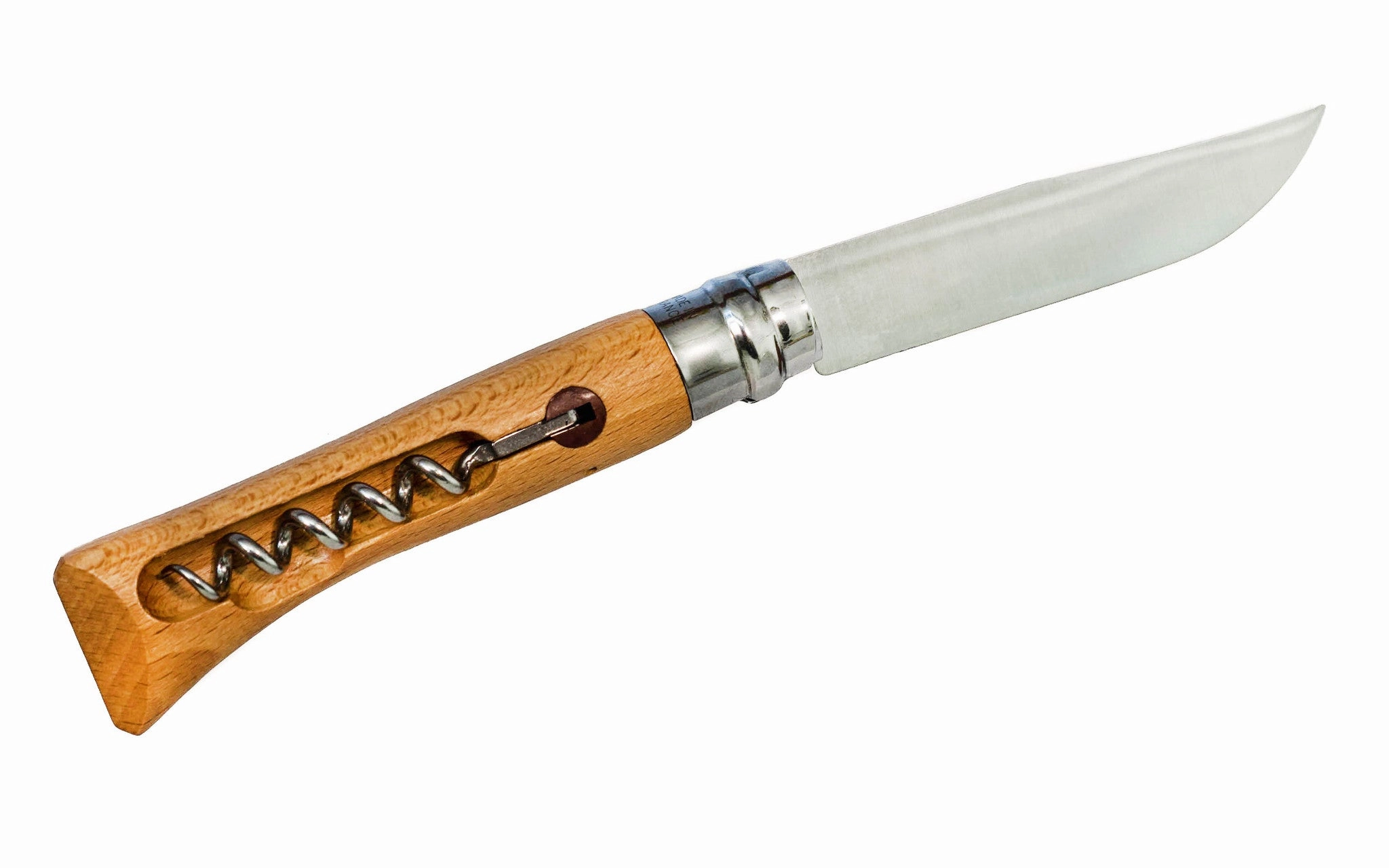 Opinel Stainless Steel Corkscrew Knife