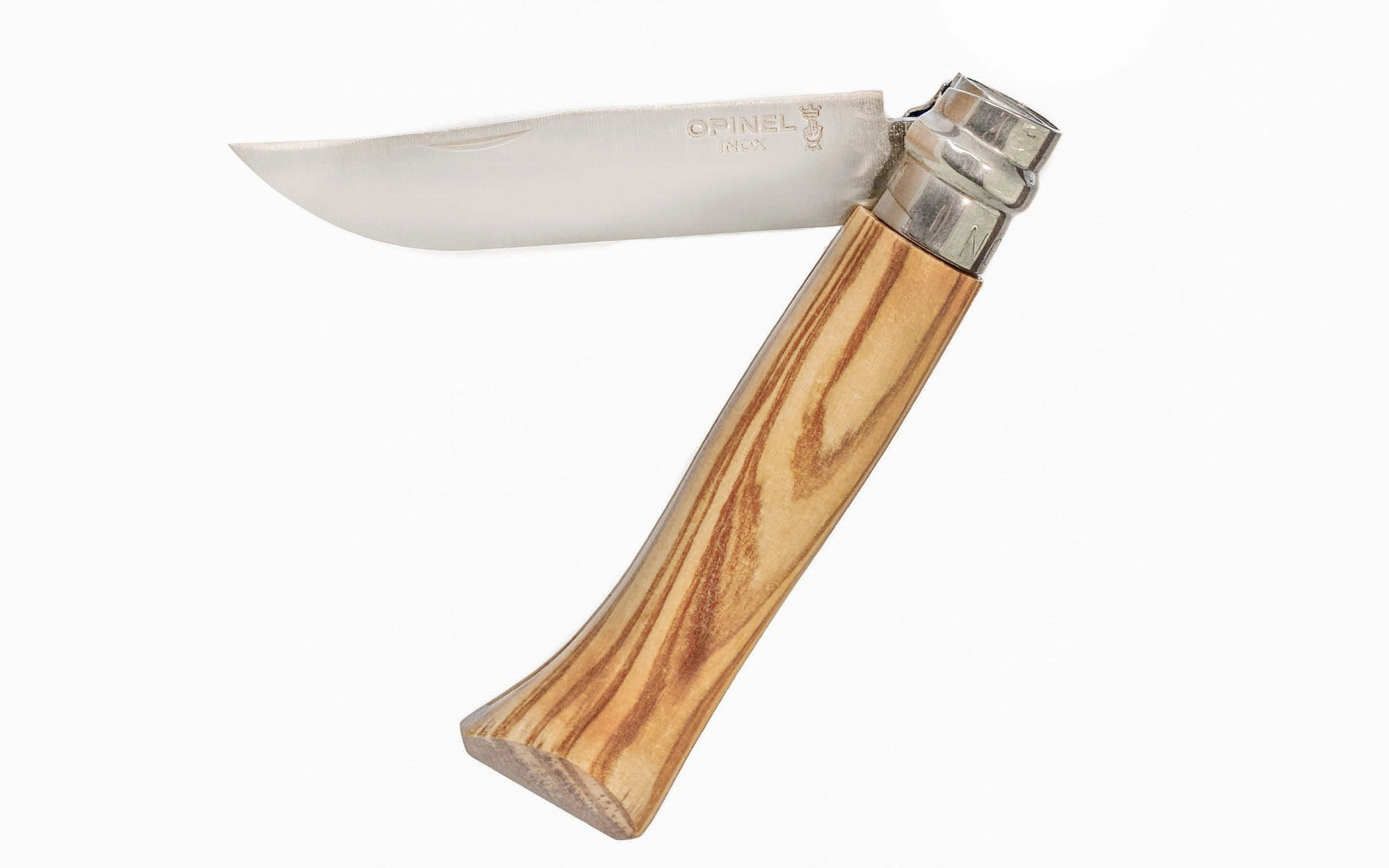 Opinel Stainless Steel Knife Gift Box Set ~ Olivewood Handle