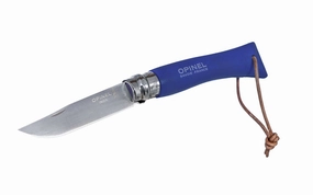 Opinel Stainless Steel No. 8 Knife - Navy Color