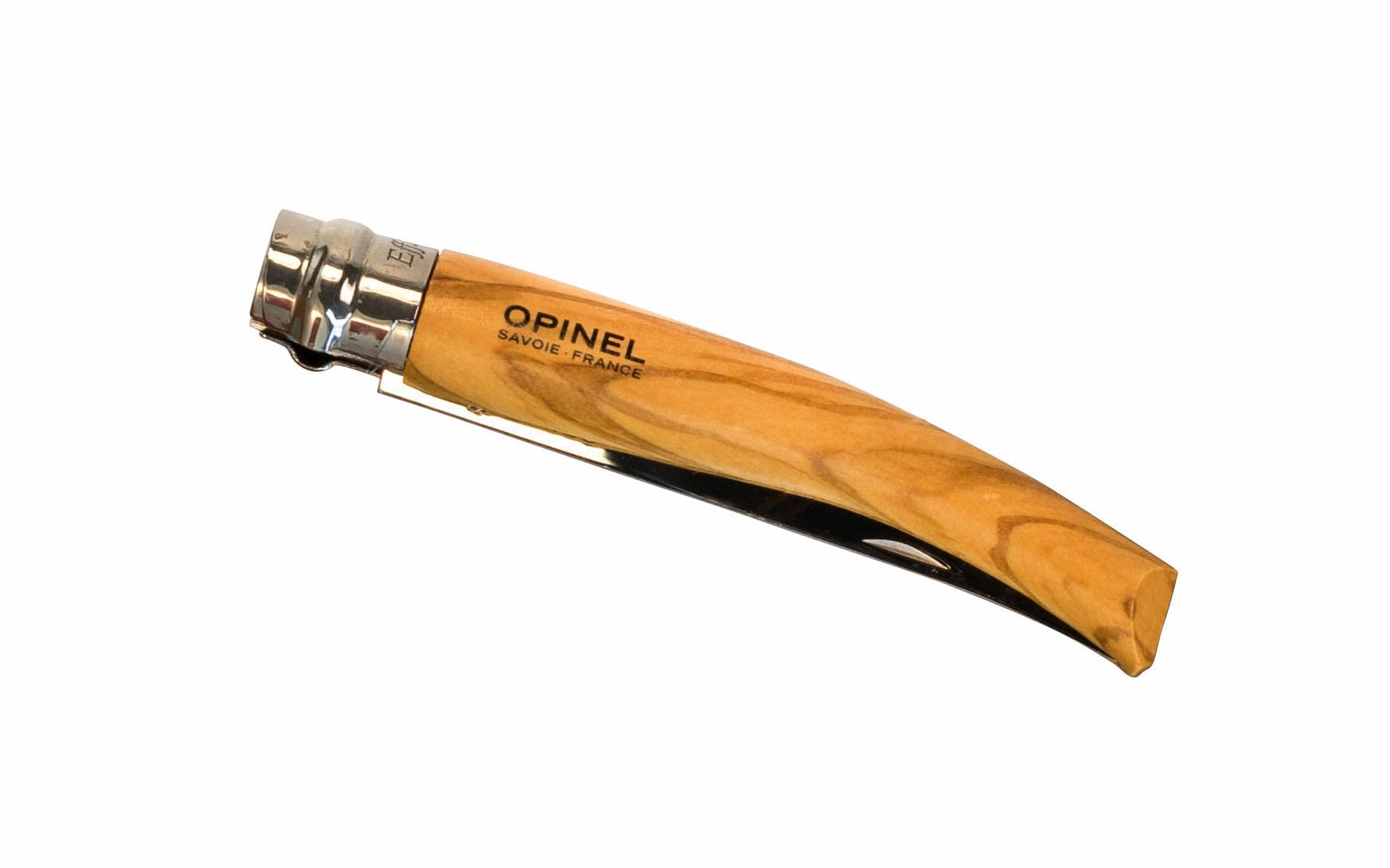 Opinel Stainless Steel "Effils" Slim Knife ~ Olivewood Handle Gift Box Set