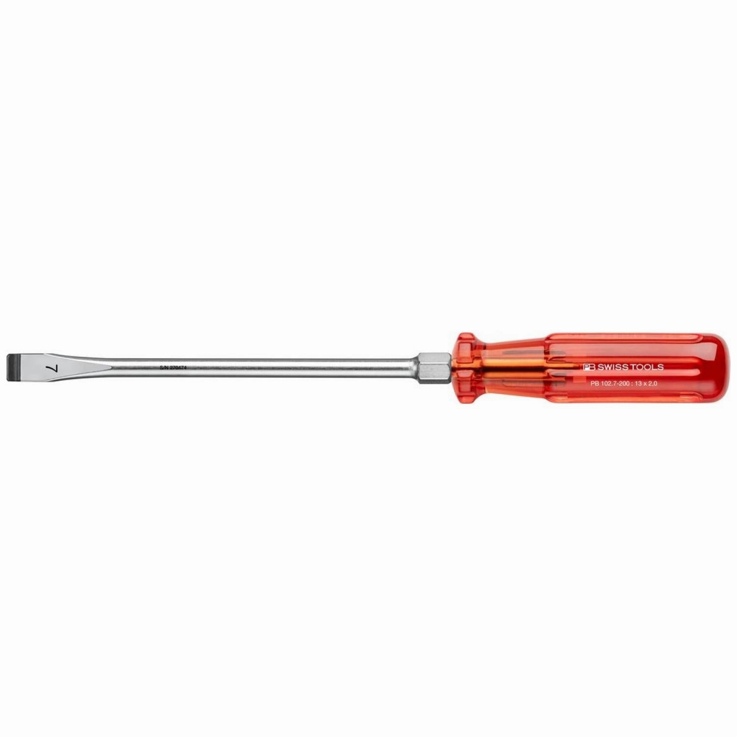 PB Swiss PB 102.7-200 Slotted Classic screwdrivers with hexagon portion, 13mm x 200mm