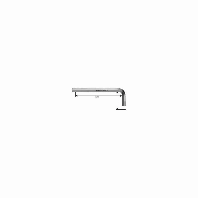 PB Swiss PB 210.0,89 Hex Key L- Wrenches for Hexagon Socket Screws, L - 40 mm