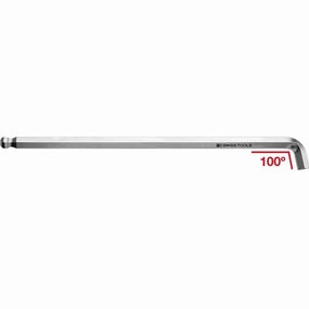 PB Swiss PB 2212.L 4 Hex Key L - Wrench Long  with Ball point  And With Short Key, 150 mm