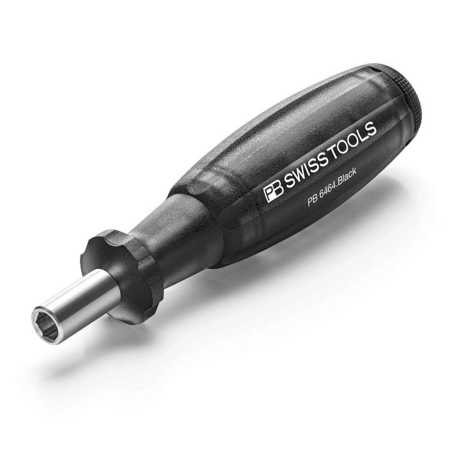 PB Swiss PB 6464.Black Bit Holding Screwdriver with Magazine, Slotted, Phillips, TORX, 9 Pcs