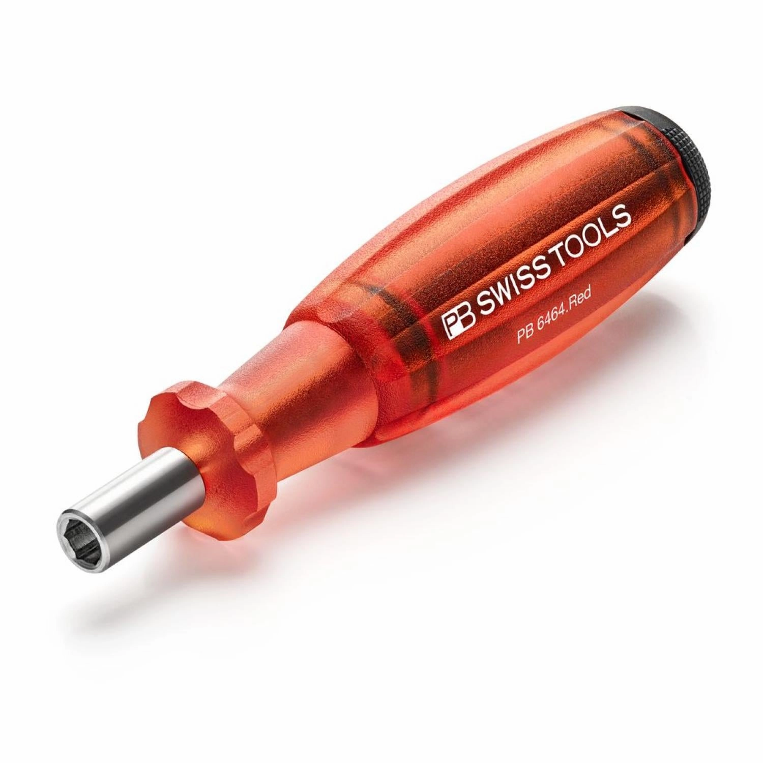 PB Swiss PB 6464.Red CBB Bit Holding Screwdriver with Magazine, Slotted, Phillips, TORX, 9 Pcs
