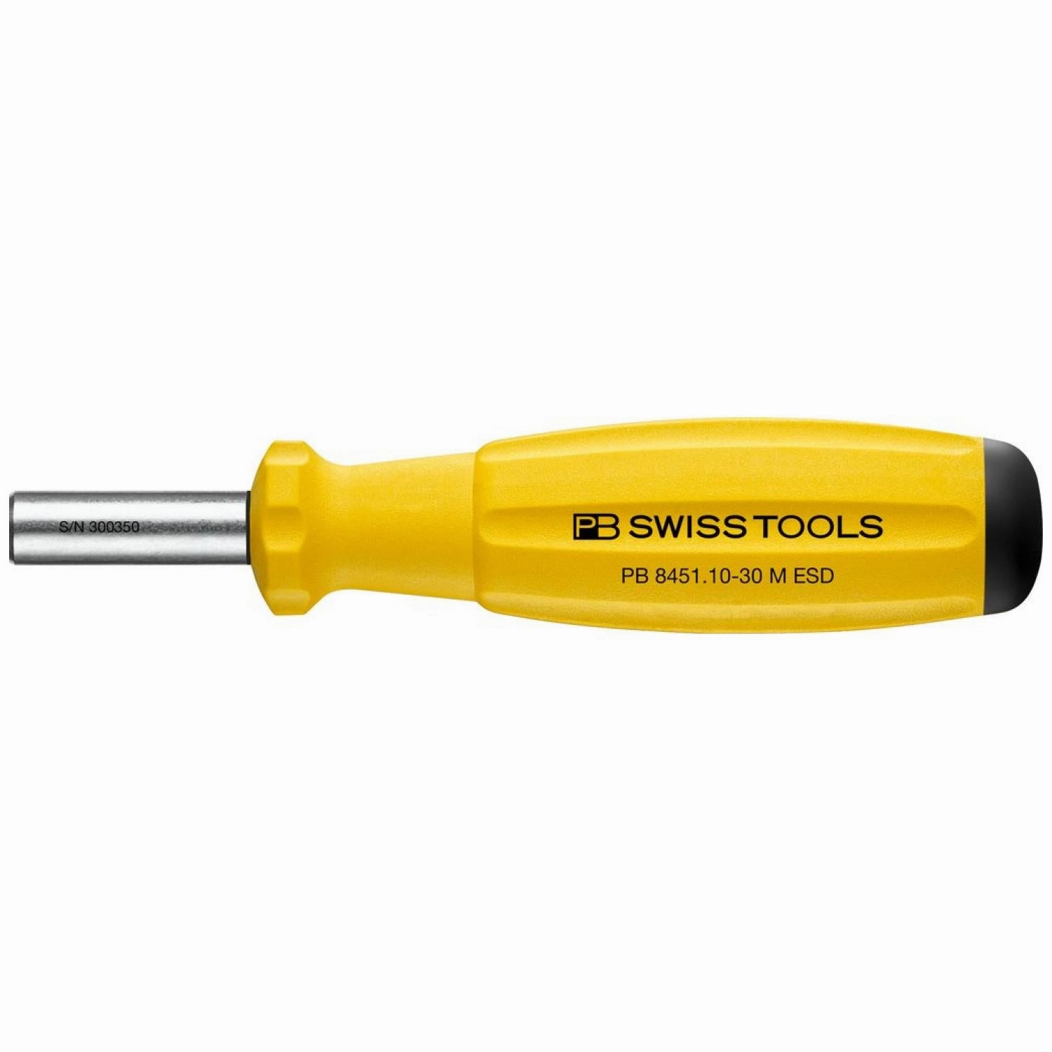 PB Swiss PB 8451.10-30 M ESD Swiss Grip ESD Bit Holder with Magnet, L- 135mm
