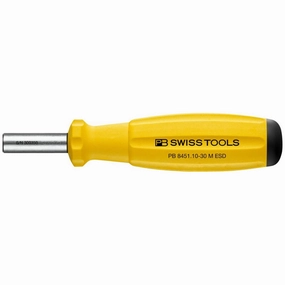 PB Swiss PB 8451.10-30 M ESD Swiss Grip ESD Bit Holder with Magnet, L- 135mm