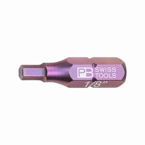 PB Swiss PB C6.213Z-1/8 PrecisionBit, For Hexagon Socket Screws (Inch), L- 25 mm