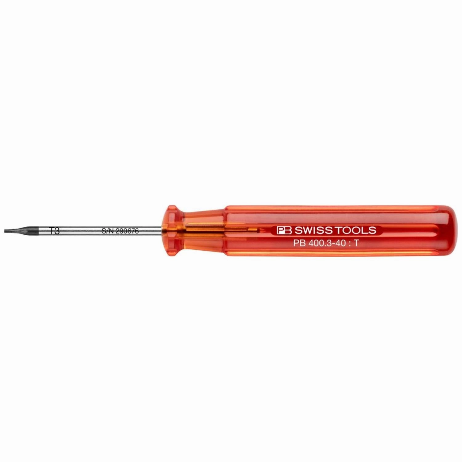 PB Swiss Tools PB 400.3-40 Classic Screwdrivers, TORX-T3 x 40mm
