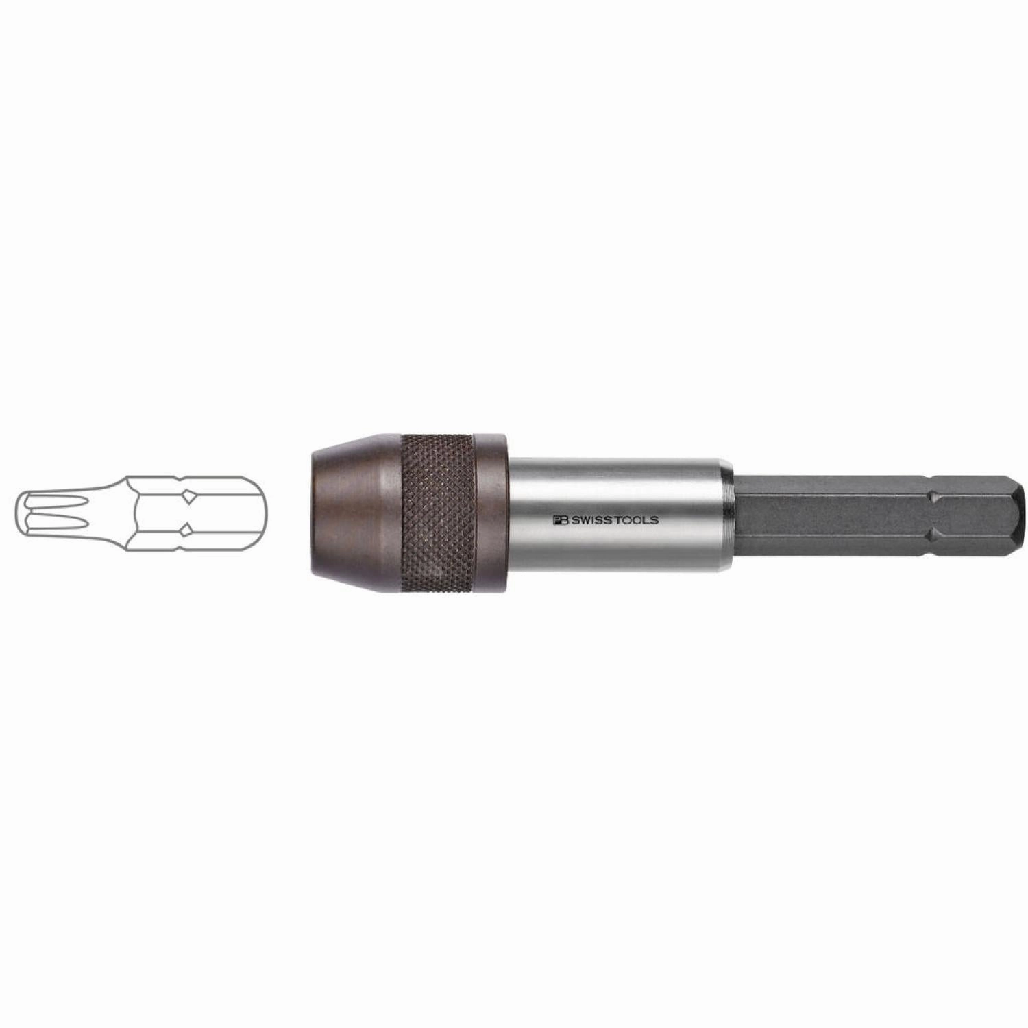 PB Swiss Tools PB 460 Safety Bit Holder 63 mm, 1/4 Inch Drive