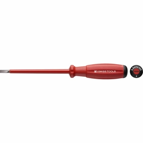 Pb Swiss Tools PB 58100.0-80/2.5 Slotted, Swiss Grip VDE Screwdriver, Insulated 2.5mm x 80mm
