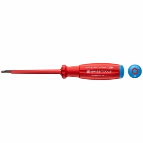 PB Swiss Tools PB 58400.20-100 Torx SwissGrip VDE Screwdriver T20 x 100mm, Insulated