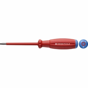 PB Swiss Tools PB 58400.8-60 Torx SwissGrip VDE Screwdriver, T8 x 60mm, Insulated