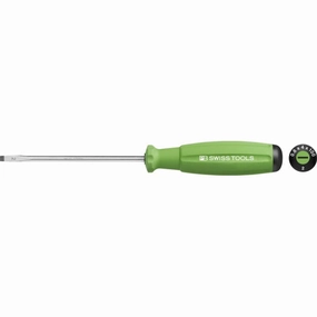 PB Swiss Tools PB 8100.2-100 YG SwissGrip Screwdrivers, Slotted, 4 x 100mm