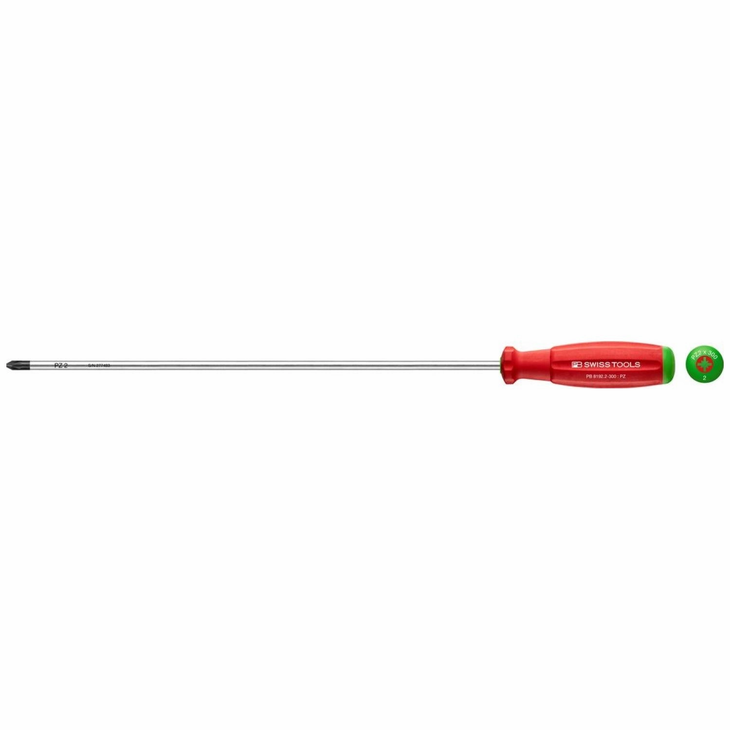 PB Swiss Tools PB 8192.2-300 SwissGrip Screwdrivers PZ2, 300 mm