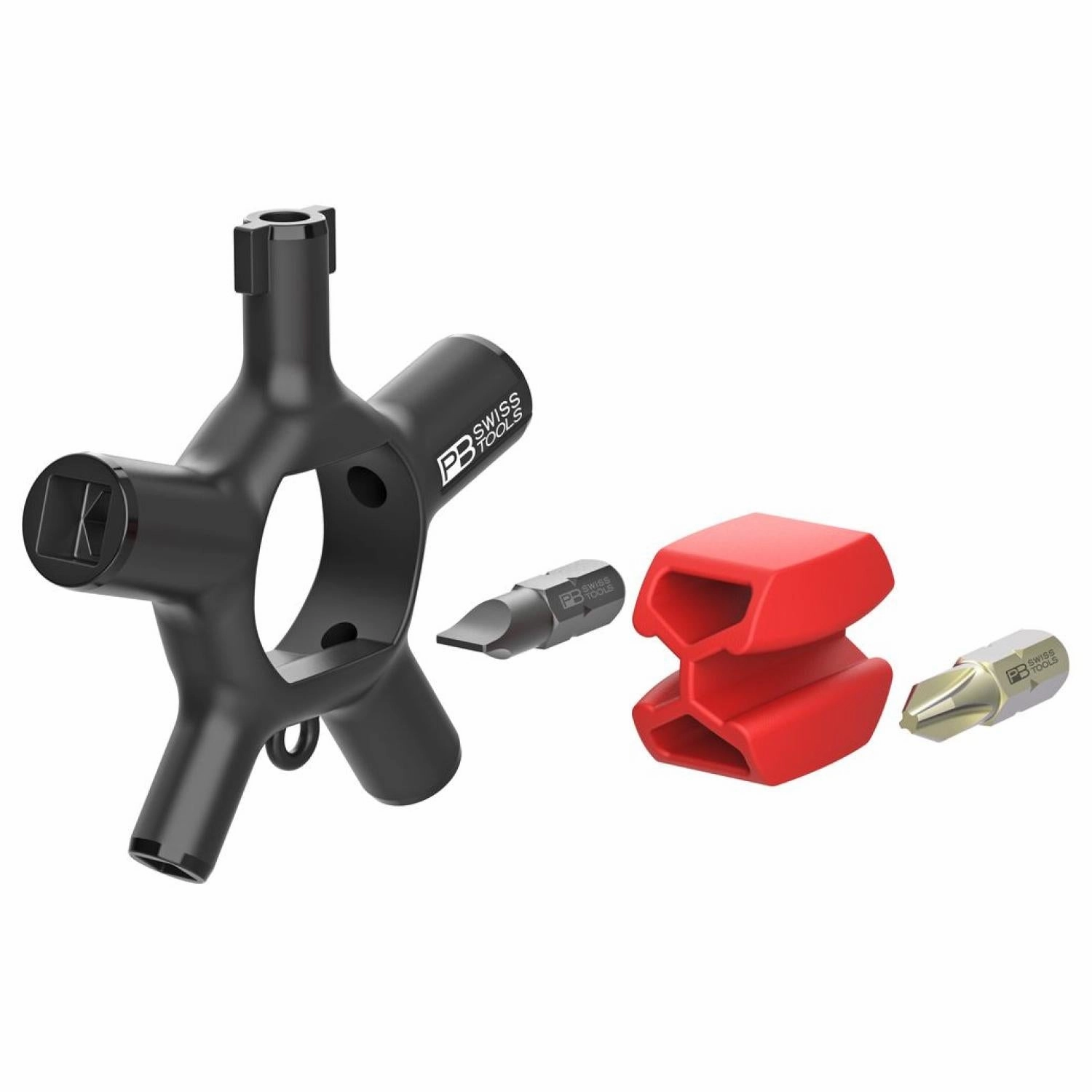 PB Swiss Tools PB 900.V01 POS Universal Cabinet Key with Bit Holder