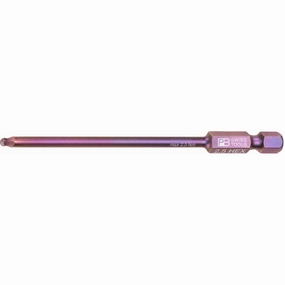 PB Swiss Tools PB E6L.212/2,5 PrecisionBit, 1/4" Bits, E6, Hex with Ball End, Long, 2.5mm x 70mm