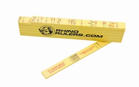 Rhino 6' Brick Spacing Fiberglass Folding Ruler