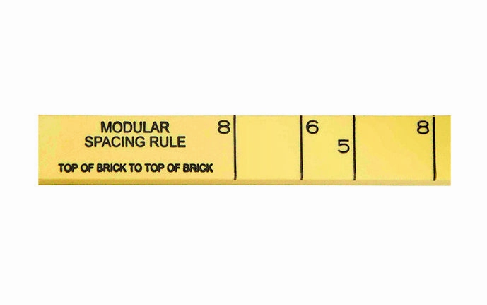 Rhino 6' Modular Spacing Fiberglass Folding Ruler