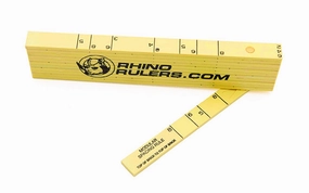 Rhino 6' Modular Spacing Fiberglass Folding Ruler