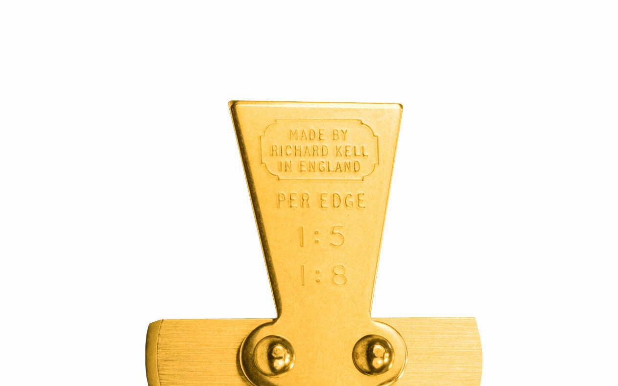 Richard Kell Brass Dovetail Gauge