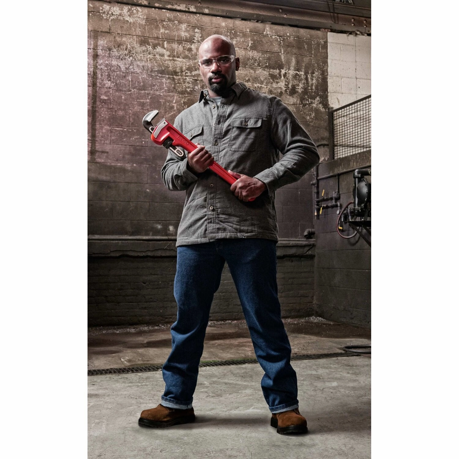 Ridgid 31015 12" Heavy-Duty Straight Pipe Wrench