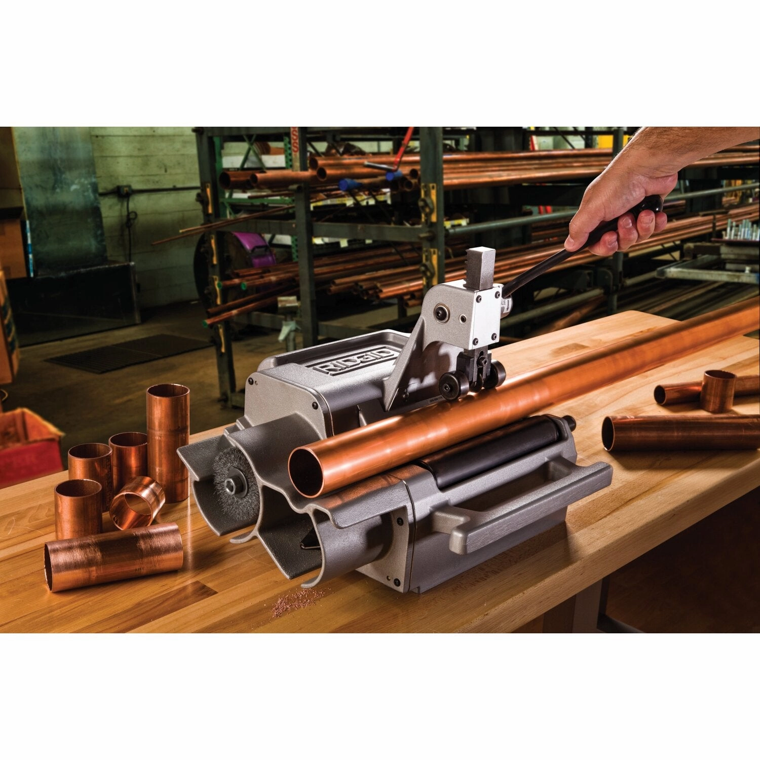 Ridgid 93492 Copper Cutting/Prep Machine 1/2"2"