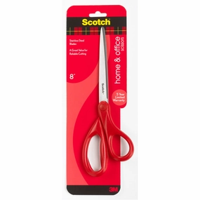 Scotch Home & Office 8 in Scissors 1408, 6/Inner, 6 Inners/cs