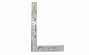 Shinwa Machinist Square ~ Metric Graduations - 6" Long - 130 mm