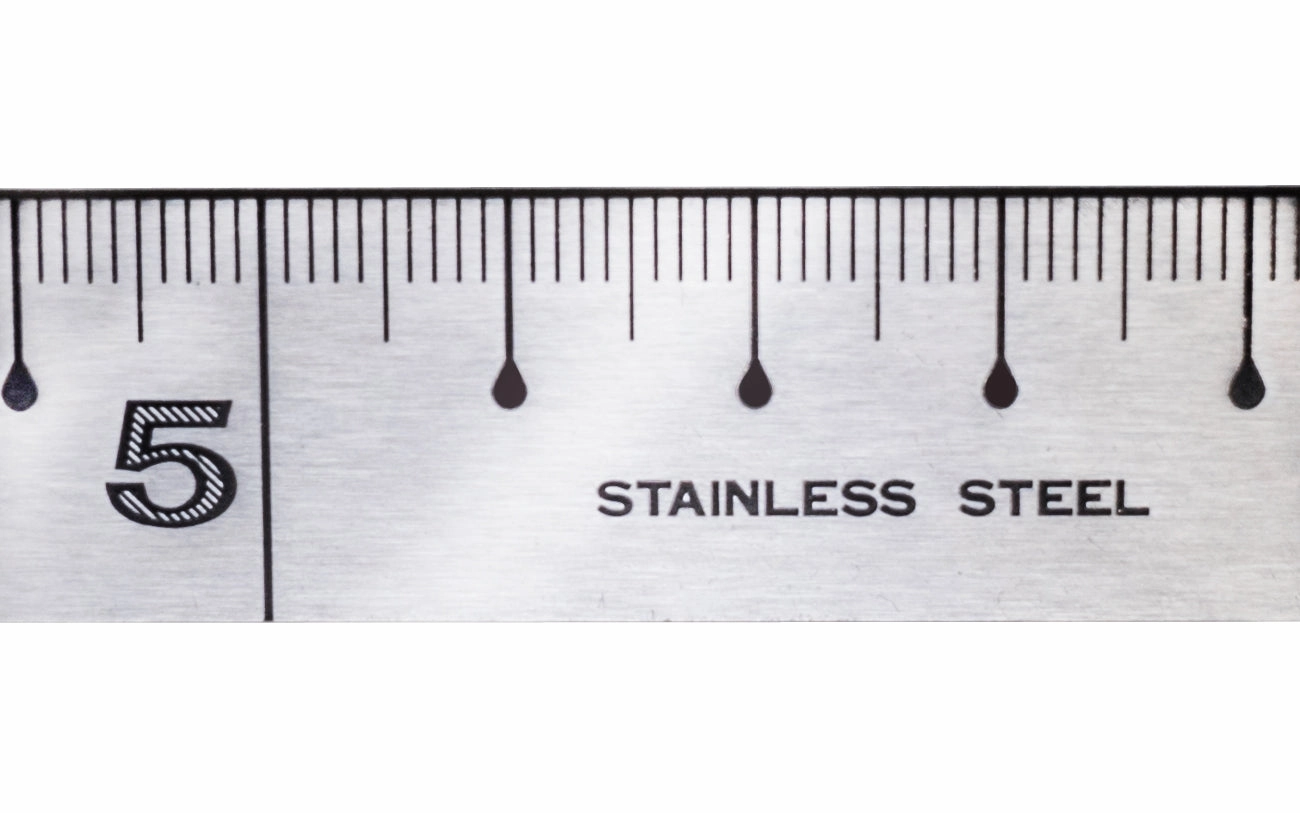 Shinwa Machinist Square ~ Metric Graduations - 6" Long - 130 mm