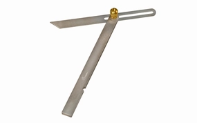 Shinwa Sliding T-Bevel Gauge With Tightening Brass Knob
