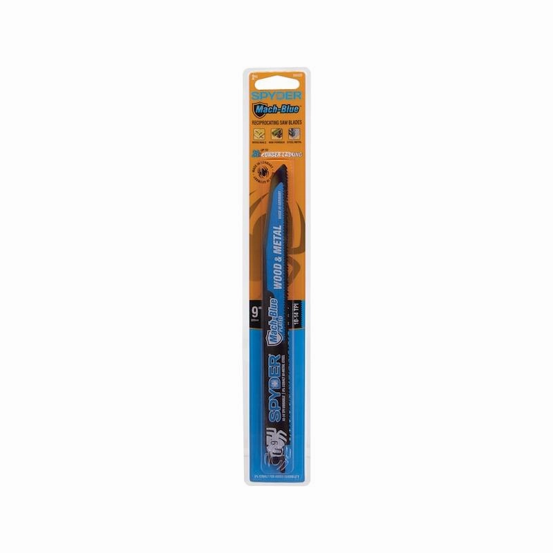 Spyder 200322 Mach-Blue 10/14TPI - 9 Inch 2-Pack
