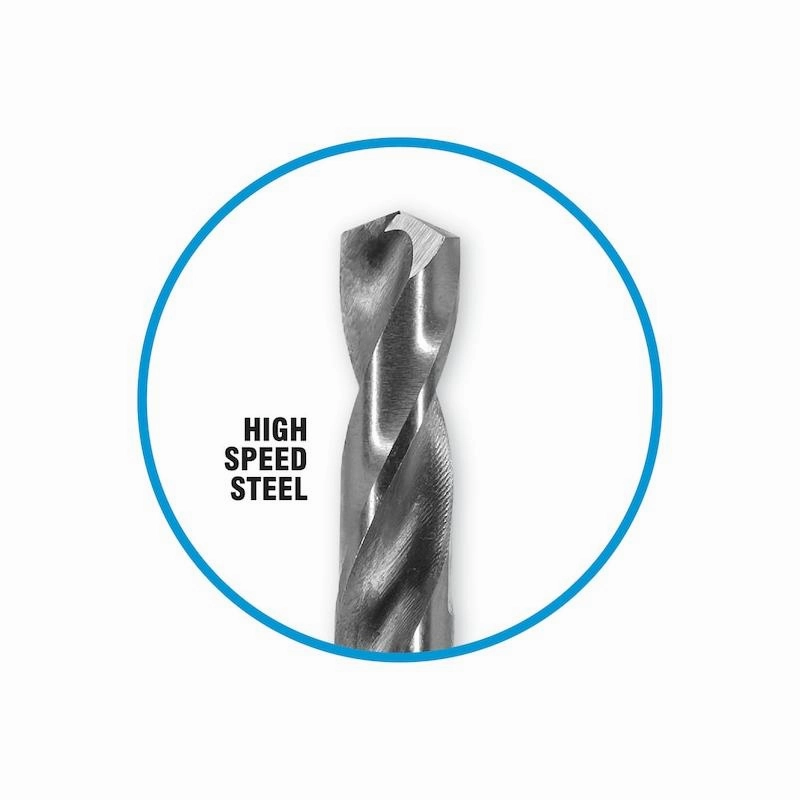 Spyder 600645P Pilotdrill HSS - HEX 10, High-Speed Steel Bit 1/2 Inch