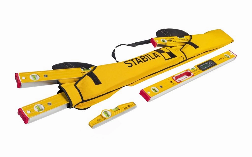 Stabila 6-Pocket Level Case - Holds 78", 48", 36",  32", 24", 16" & Torpedo Levels