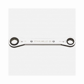 Stahlwille 41563638 25aN Ratchet ring Spanner, 5/8" x 11/16"