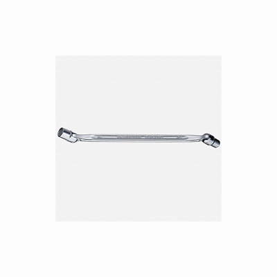 Stahlwille 43012427 29 Double ended flexi-joint Spanner, 24 x 27 mm