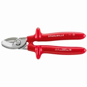 Stahlwille 66307220 6630 VDE Cable Shear, 220mm, Dip-Coated